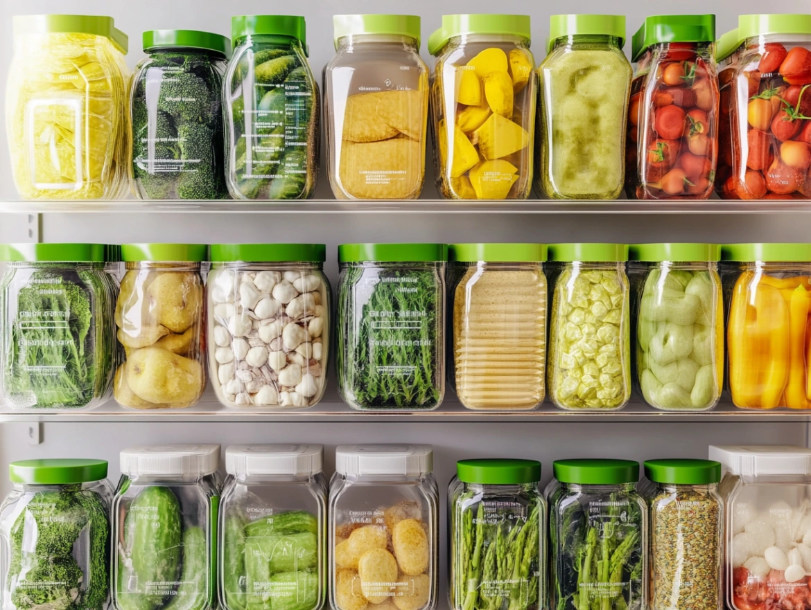 Приклад етикетки на продукті харчування з позначенням важливих елементів