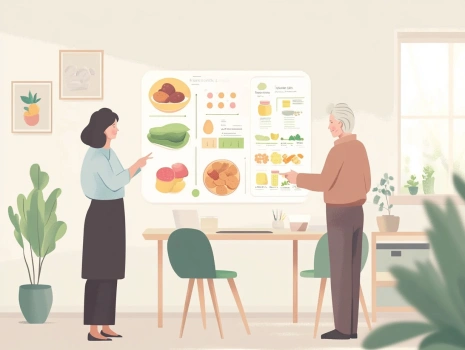 Консультація дієтолога для складання персонального плану харчування